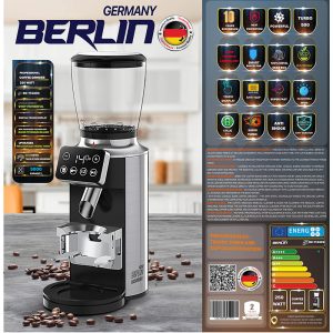 آسیاب قهوه صنعتی تمام فول برلین BG-1144CG